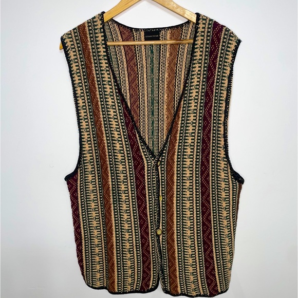 Structure Other - Vintage STRUCTURE Men’s Sweater Vest - Size Large